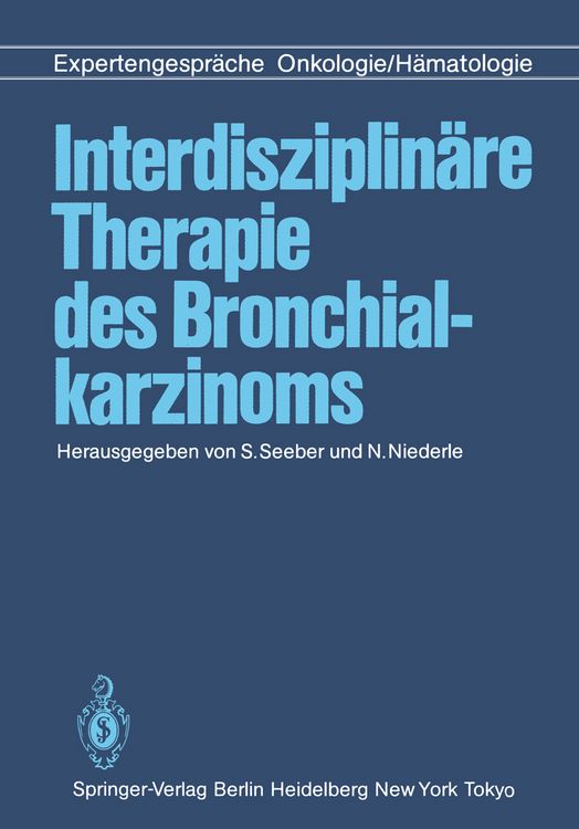 Produktbild: Interdisziplin&auml;re Therapie des Bronchialkarzinoms