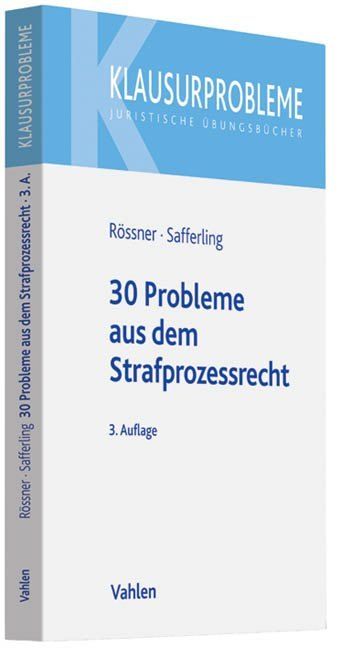 Produktbild: 30 Probleme aus dem Strafprozessrecht