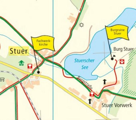 Produktbild: Rad- und Wanderkarte Plauer See