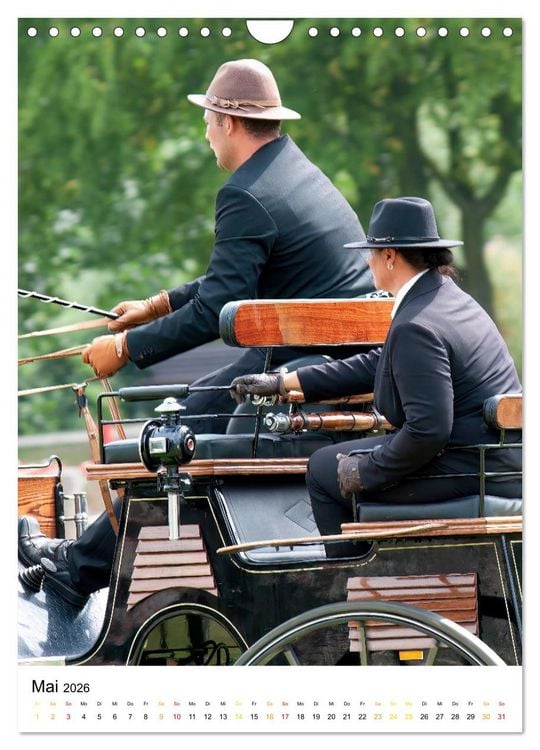 Produktbild: Der Fahrsport ist mehr als nur ein Hobby (Wandkalender 2026 DIN A4 hoch), CALVENDO Monatskalender
