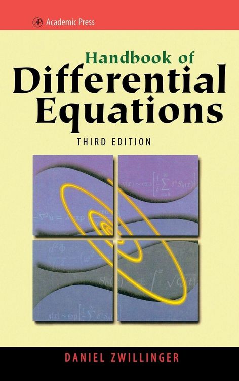 Produktbild: Handbook of Differential Equations
