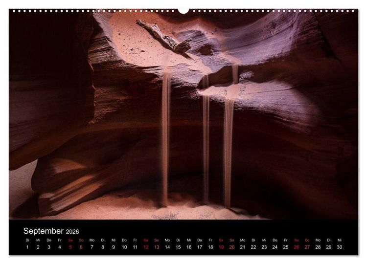 Produktbild: USA Desert Dreams (hochwertiger Premium Wandkalender 2026 DIN A2 quer), Kunstdruck in Hochglanz