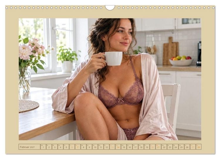 Produktbild: Sinnliche Tr&auml;umereien in Dessous (Wandkalender 2027 DIN A3 quer), CALVENDO Monatskalender