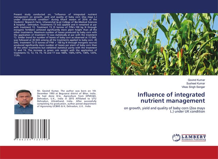 Produktbild: Influence of integrated nutrient management
