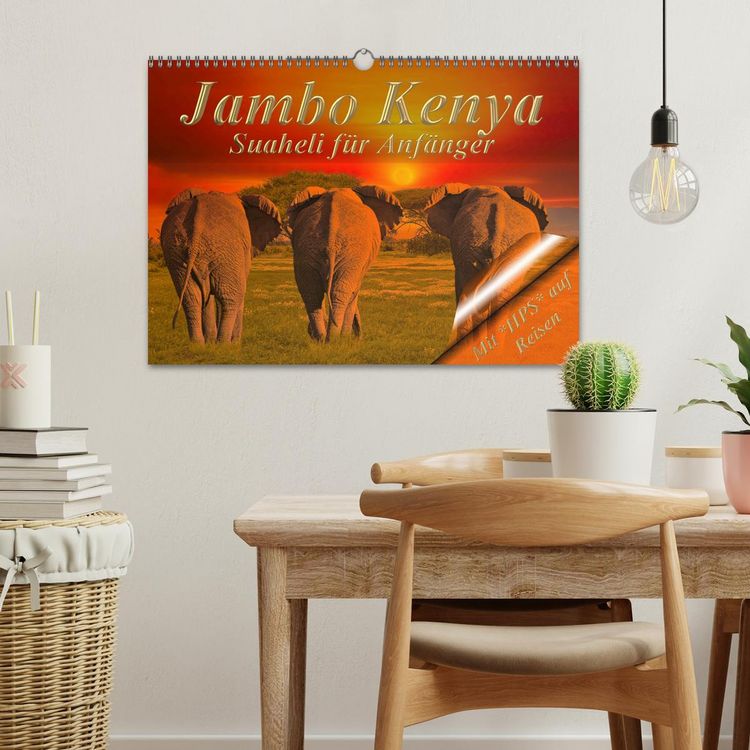 Produktbild: Jambo Kenya (Wandkalender 2026 DIN A3 quer), CALVENDO Monatskalender