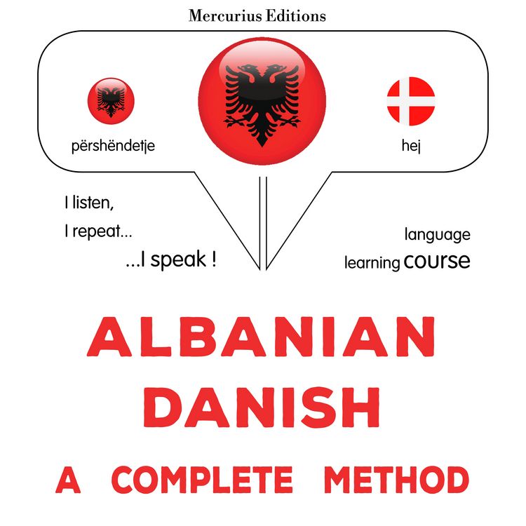 Produktbild: Albanian - Danish : a complete method