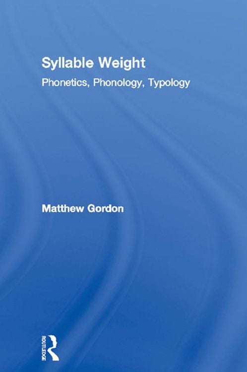 Produktbild: Syllable Weight