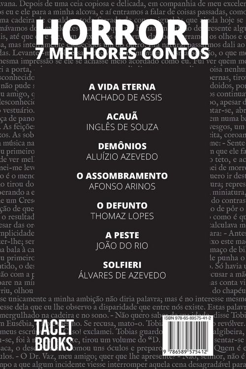 Produktbild: 7 melhores contos - Horror I