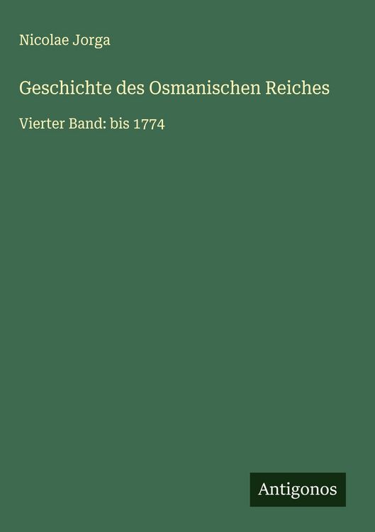 Produktbild: Geschichte des Osmanischen Reiches