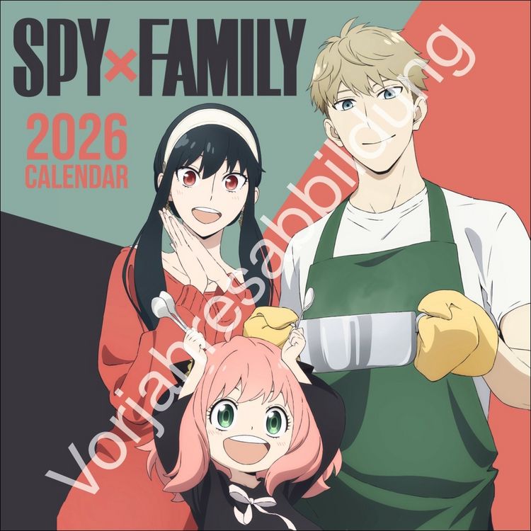 Produktbild: Spy x Family Broschurkalender 2027