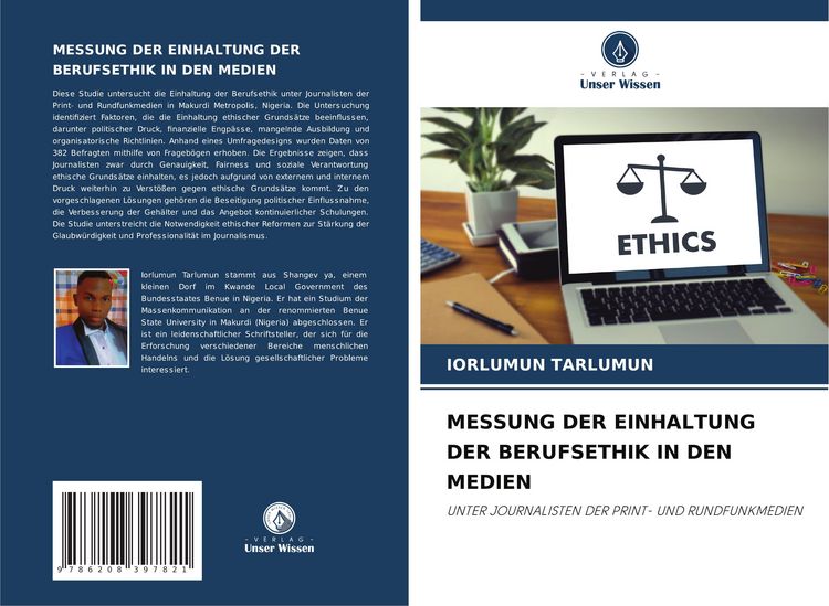Produktbild: Messung der Einhaltung der Berufsethik in den Medien