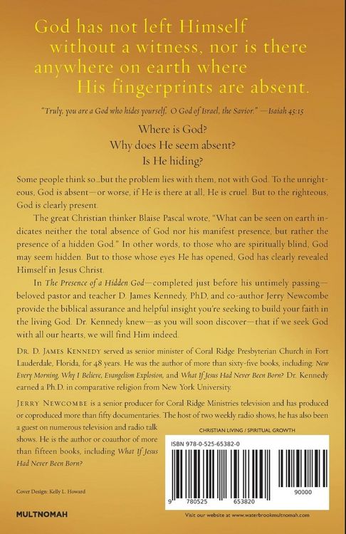 Produktbild: The Presence of a Hidden God