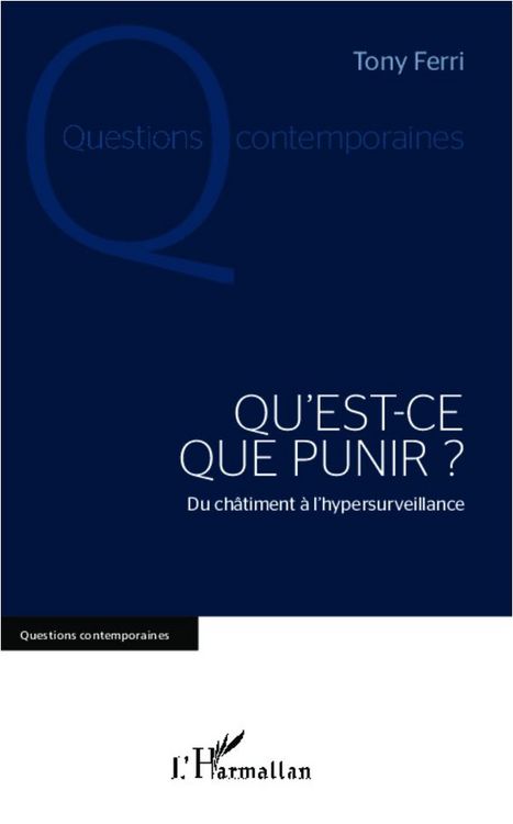 Produktbild: Qu'est-ce que punir ?