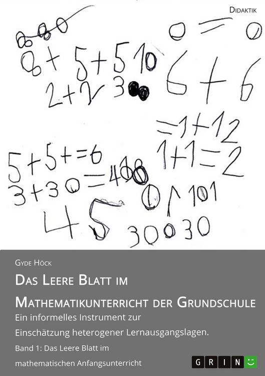 Produktbild: Das Leere Blatt im Mathematikunterricht der Grundschule