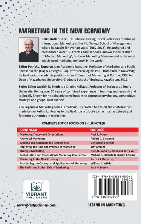 Produktbild: Marketing In The New Economy