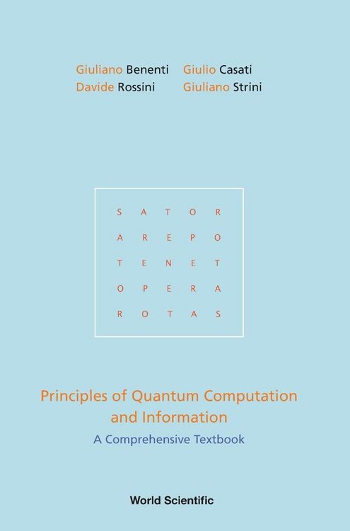 Produktbild: PRINCIPLES OF QUANTUM COMPUTATION AND INFORMATION