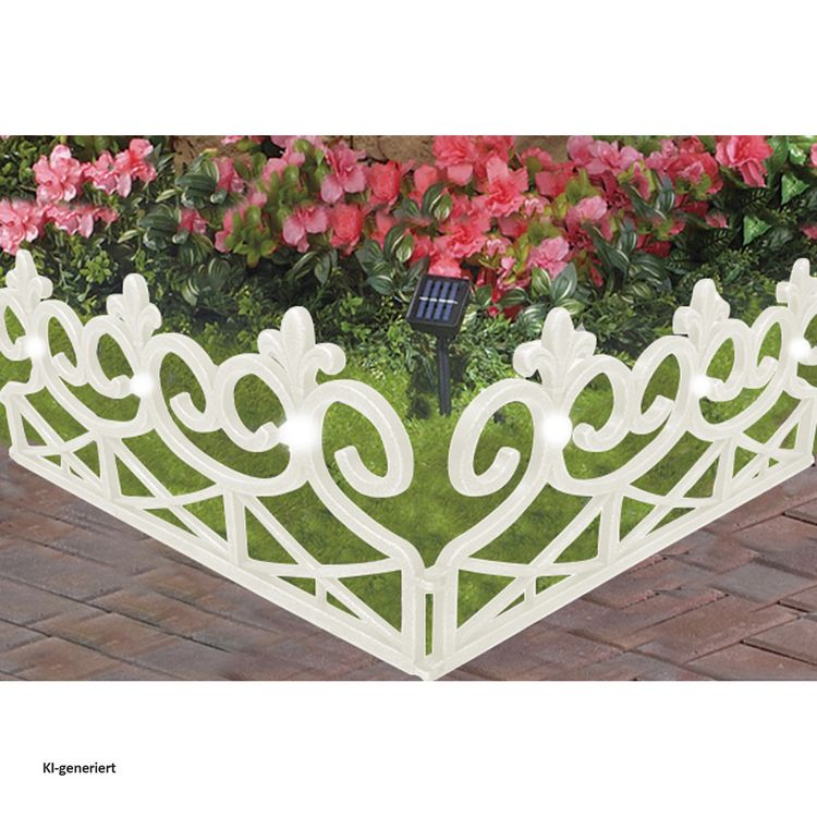 Produktbild: HTI-Living Rasenkante 240 cm mit Solarlichterkette Rasenkante 240 cm mit Solarlichterkette