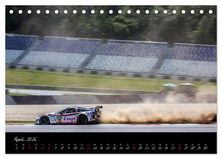 Produktbild: EMOTIONS ON THE GRID - GT Masters (Tischkalender 2026 DIN A5 quer), CALVENDO Monatskalender