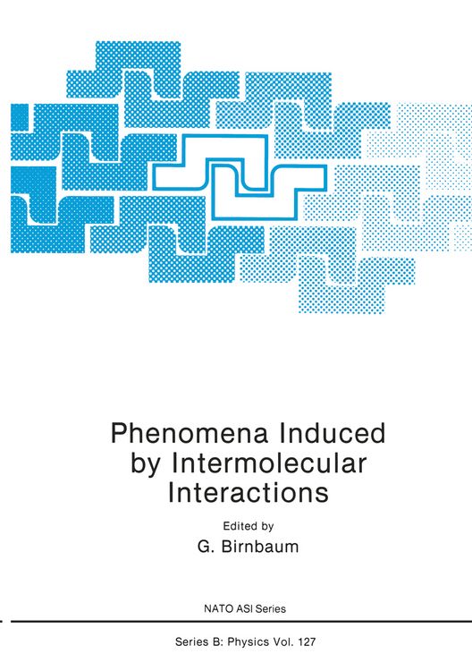 Produktbild: Phenomena Induced by Intermolecular Interactions