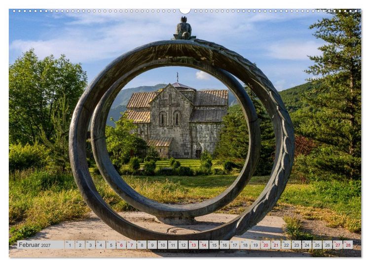 Produktbild: Steine Des Glaubens: Heiliges Armenien (hochwertiger Premium Wandkalender 2027 DIN A2 quer), Kunstdruck in Hochglanz