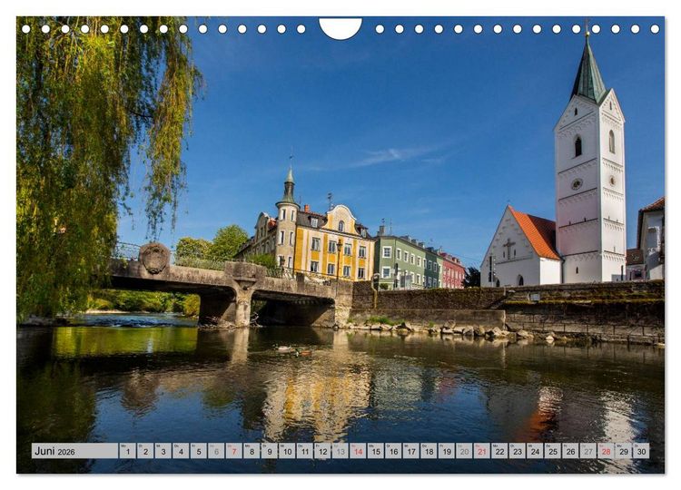 Produktbild: F&uuml;rstenfeldbruck und Umgebung (Wandkalender 2026 DIN A4 quer), CALVENDO Monatskalender