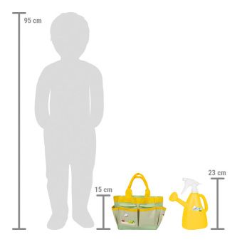 Produktbild: Gartentasche mit Gartenwerkzeug "tiny garden"