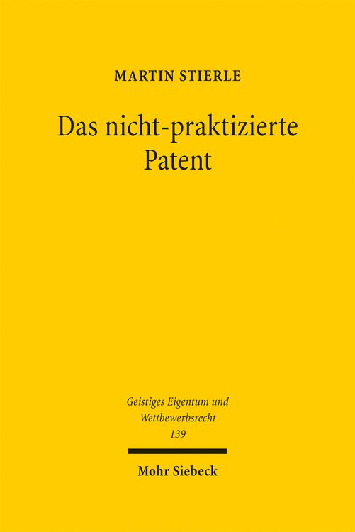 Produktbild: Das nicht-praktizierte Patent