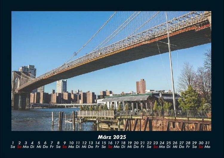 Produktbild: New York 2025 Fotokalender DIN A4