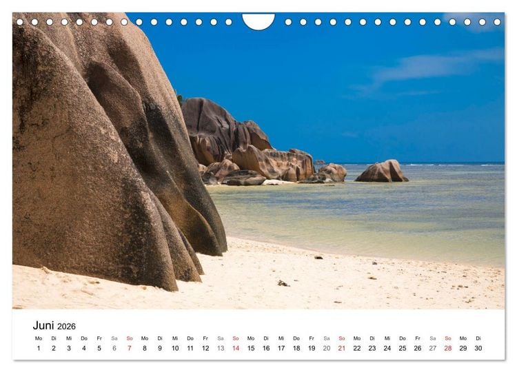 Produktbild: K&uuml;sten - Kunst der Meere (Wandkalender 2026 DIN A4 quer), CALVENDO Monatskalender
