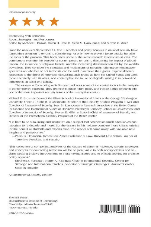 Produktbild: Contending with Terrorism