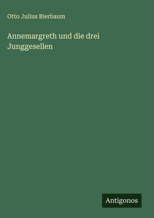 Produktbild: Annemargreth und die drei Junggesellen