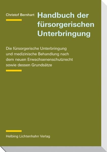 Produktbild: Handbuch der f&uuml;rsorgerischen Unterbringung