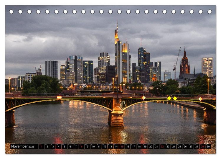 Produktbild: St&auml;dtereise durch Europa (Tischkalender 2026 DIN A5 quer), CALVENDO Monatskalender