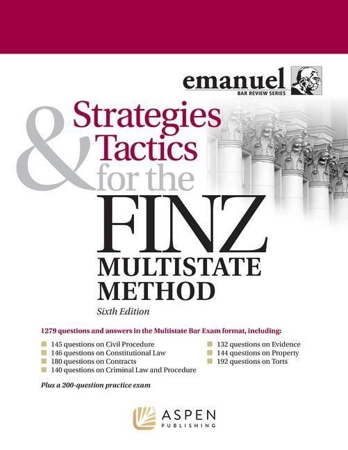 Produktbild: Strategies & Tactics for the Finz Multistate Method