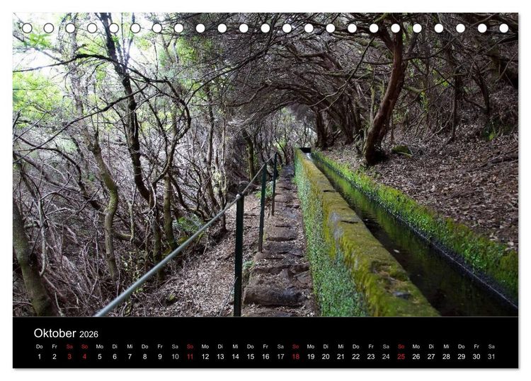 Produktbild: Madeira die Gr&uuml;ne Insel (Tischkalender 2026 DIN A5 quer), CALVENDO Monatskalender