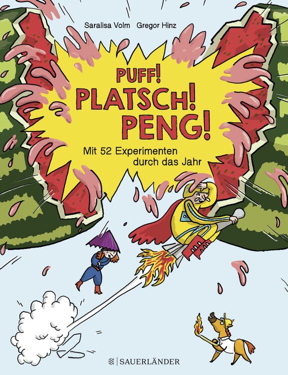 Produktbild: Puff! Platsch! Peng! Mit 52 Experimenten durch das Jahr