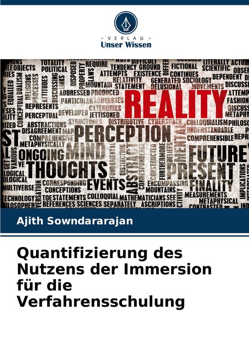 Produktbild: Quantifizierung des Nutzens der Immersion f&uuml;r die Verfahrensschulung