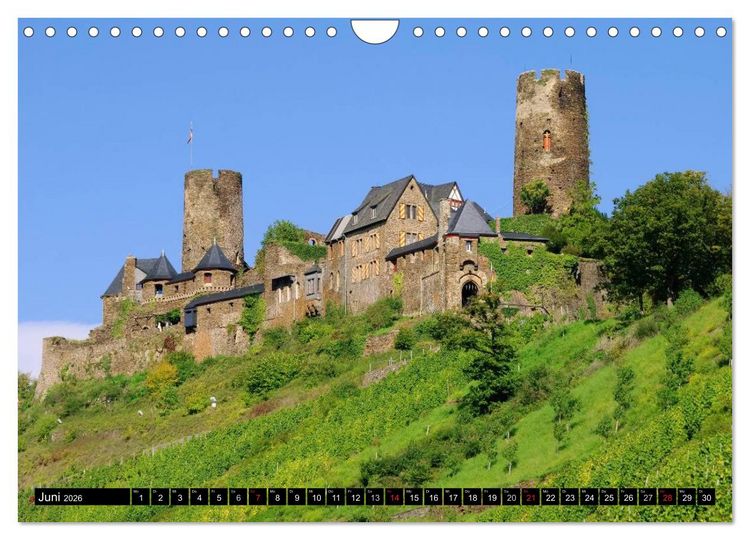 Produktbild: Entlang der Mosel (Wandkalender 2026 DIN A4 quer), CALVENDO Monatskalender