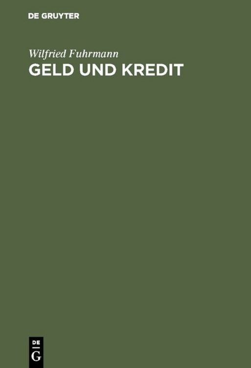 Produktbild: Geld und Kredit
