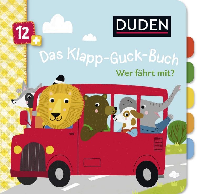 Produktbild: Duden 12+: Das Klapp-Guck-Buch: Wer f&auml;hrt mit?
