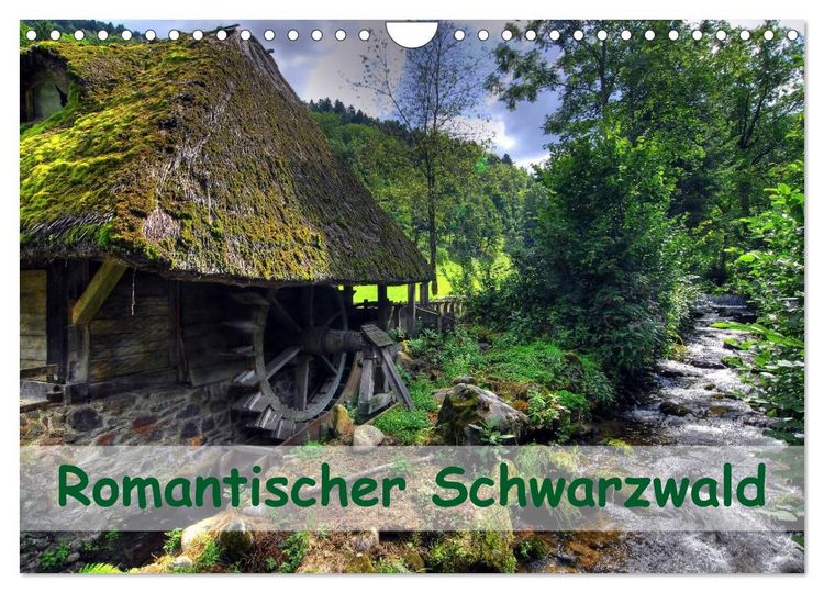 Produktbild: Romantischer Schwarzwald (Wandkalender 2026 DIN A4 quer), CALVENDO Monatskalender