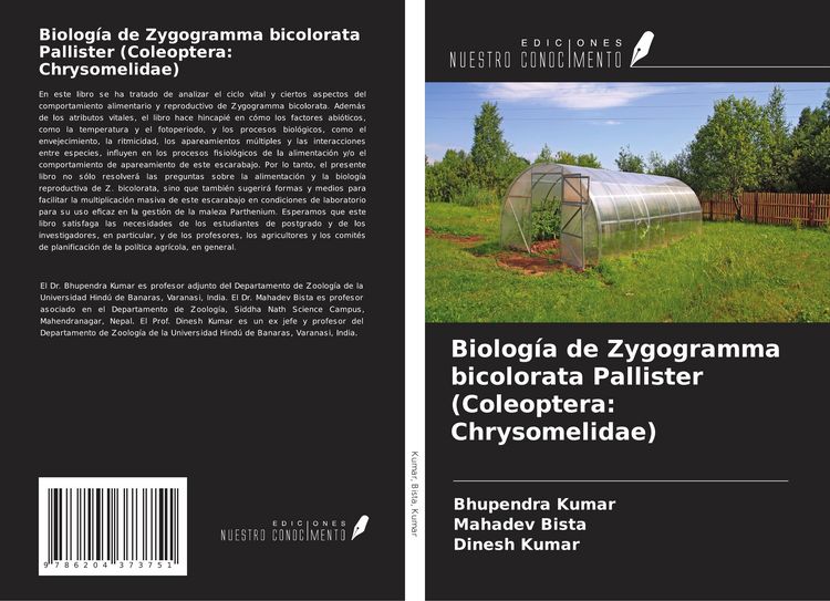 Produktbild: Biolog&iacute;a de Zygogramma bicolorata Pallister (Coleoptera: Chrysomelidae)