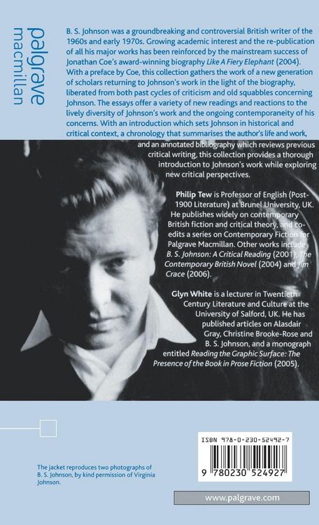 Produktbild: Re-reading B. S. Johnson