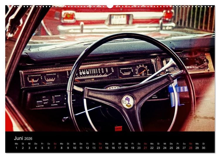 Produktbild: US-Muscle-Cars - Plymouth (Wandkalender 2026 DIN A2 quer), CALVENDO Monatskalender