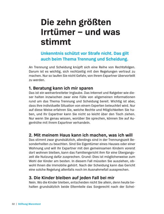 Produktbild: Hilfe bei Scheidung und Trennung