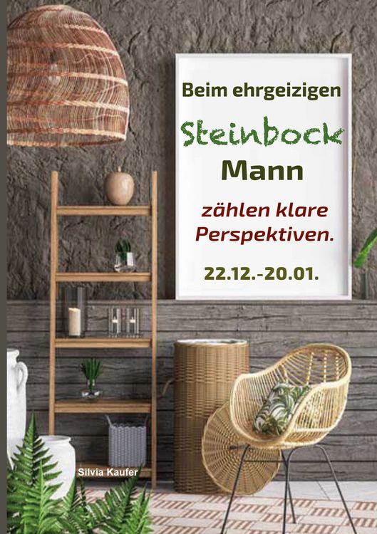 Produktbild: Beim ehrgeizigen Steinbock Mann z&auml;hlen klare Perspektiven