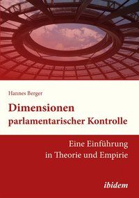 Produktbild: Dimensionen parlamentarischer Kontrolle
