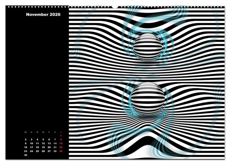 Produktbild: Eine runde Sache (Wandkalender 2026 DIN A2 quer), CALVENDO Monatskalender