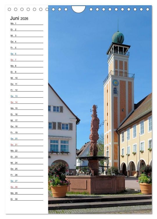 Produktbild: Schwarzwald (Wandkalender 2026 DIN A4 hoch), CALVENDO Monatskalender