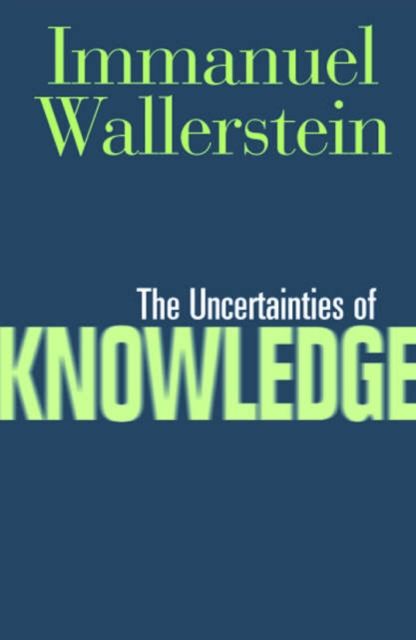 Produktbild: The Uncertainties of Knowledge